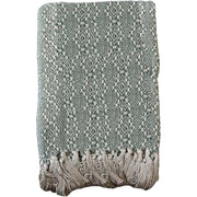OLIVIA ROCCO Cotton Throw Super Soft Lightweight Eco Friendly Recycled Cotton For Sofa