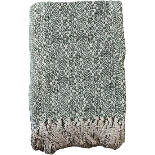 OLIVIA ROCCO Cotton Throw Super Soft Lightweight Eco Friendly Recycled Cotton For Sofa