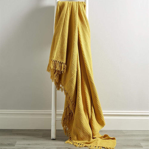 OLIVIA ROCCO Cotton Throw Super Soft Lightweight Eco Friendly Recycled Cotton For Sofa