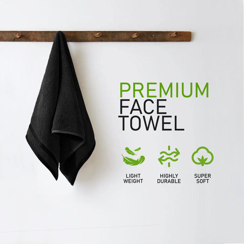 OLIVIA ROCCO Towels Belmont Viscose Stripe Black 100% Cotton Hotel Quality Bath Towels