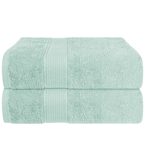 OLIVIA ROCCO Rhodes Towel Seafoam 100% Cotton Hotel Quality Soft Super Absorbent Hand