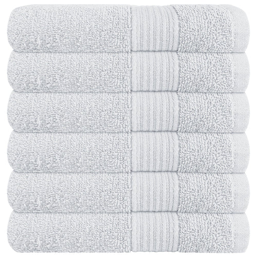 OLIVIA ROCCO Rhodes Towel White 100% Cotton Hotel Quality Soft Super Absorbent Hand Bath