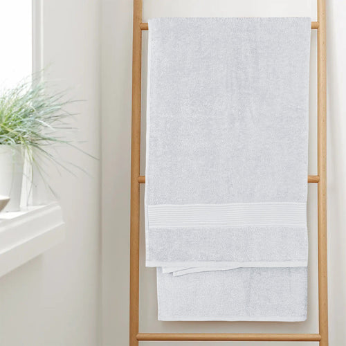 OLIVIA ROCCO Rhodes Towel White 100% Cotton Hotel Quality Soft Super Absorbent Hand Bath