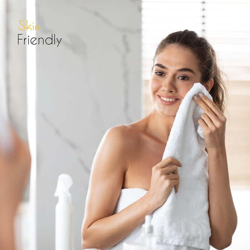 OLIVIA ROCCO Bath Sheets 500GSM Ultra Soft Super Absorbent Quick Dry Cotton White Grey Hotel-Quality Deep Fitted Easy-Care