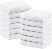 OLIVIA ROCCO Bath Sheets 500GSM Ultra Soft Super Absorbent Quick Dry Cotton White Grey Hotel-Quality Deep Fitted Easy-Care