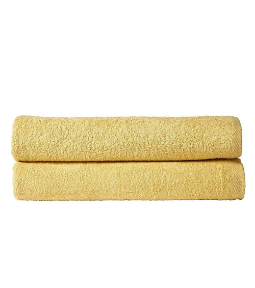OLIVIA ROCCO Large Bath Sheets 80x140 cm Pack of 2 Quick Drying Lightweight Easycare