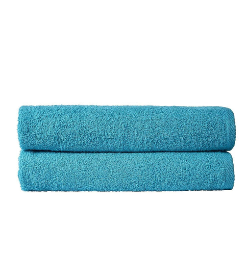 OLIVIA ROCCO Large Bath Sheets 80x140 cm Pack of 2 Quick Drying Lightweight Easycare