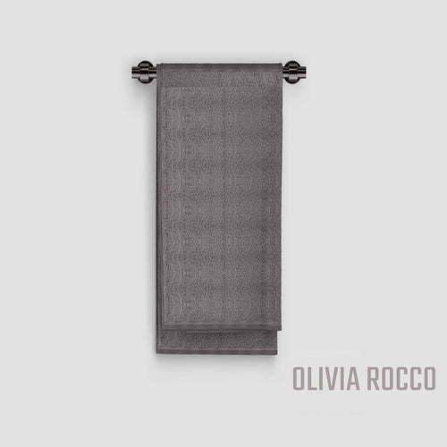 OLIVIA ROCCO Pack Of 4 Large Quick-Drying Indus Valley Cotton Bath Sheets 80x140cm