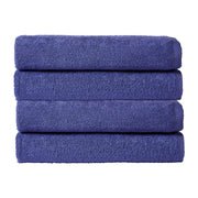 OLIVIA ROCCO Pack Of 4 Large Quick-Drying Indus Valley Cotton Bath Sheets 80x140cm