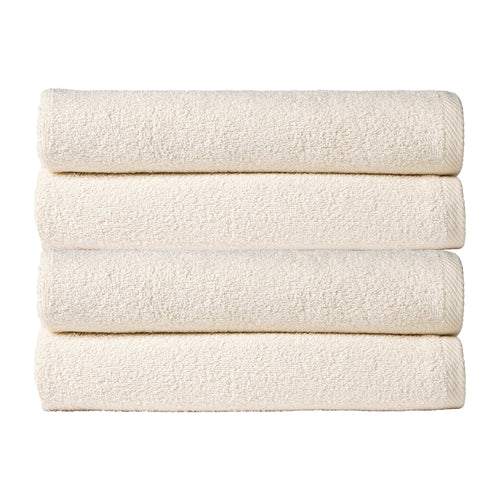 OLIVIA ROCCO Pack Of 4 Large Quick-Drying Indus Valley Cotton Bath Sheets 80x140cm