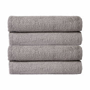 OLIVIA ROCCO Pack Of 4 Large Quick-Drying Indus Valley Cotton Bath Sheets 80x140cm