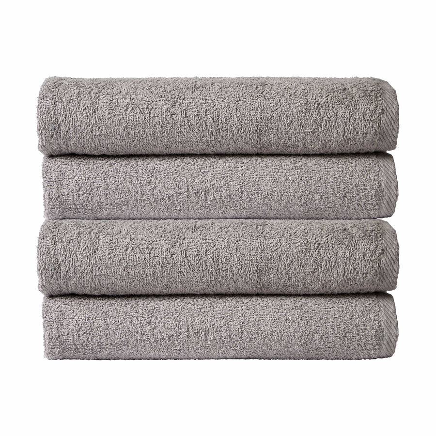 OLIVIA ROCCO Pack Of 4 Large Quick-Drying Indus Valley Cotton Bath Sheets 80x140cm