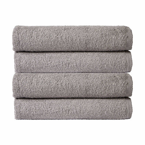 OLIVIA ROCCO Pack Of 4 Large Quick-Drying Indus Valley Cotton Bath Sheets 80x140cm