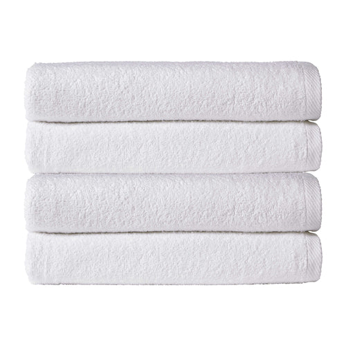 OLIVIA ROCCO Pack Of 4 Large Quick-Drying Indus Valley Cotton Bath Sheets 80x140cm