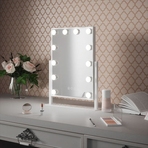 Olsen Hollywood Mirror White 47x37cm