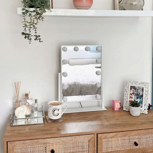Olsen Hollywood Mirror White 47x37cm