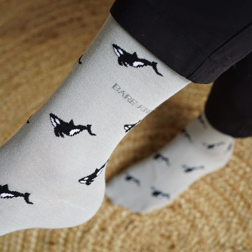 Small Motif 4 Pack Bamboo Sock Set
