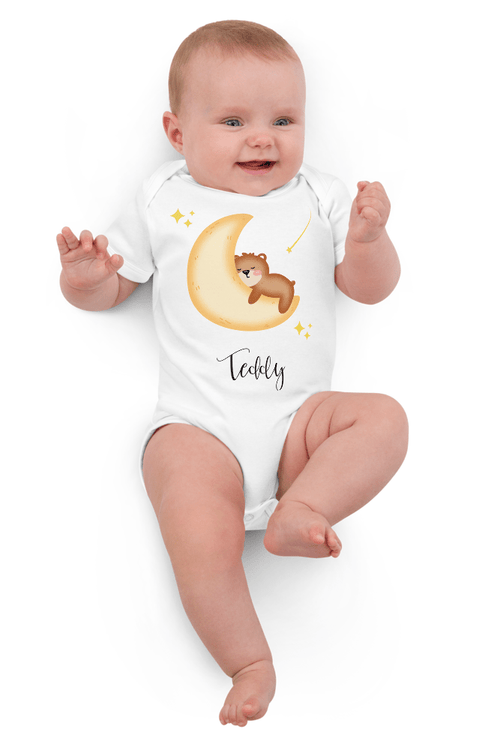 Dreaming Bear (Personalised Name Bodysuit)