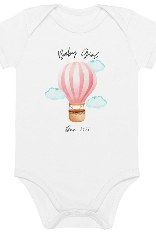 Baby Girl Due (Personalised Name Bodysuit)