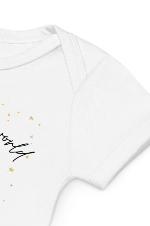 Welcome to the World Galaxy (Personalised Name Bodysuit)