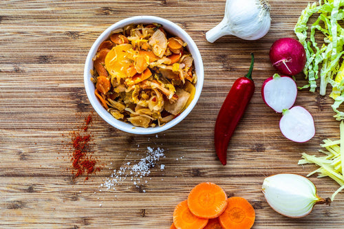 Organic Kimchi – Raw Unpasteurised Fermented Vegetables 475g Vegan
