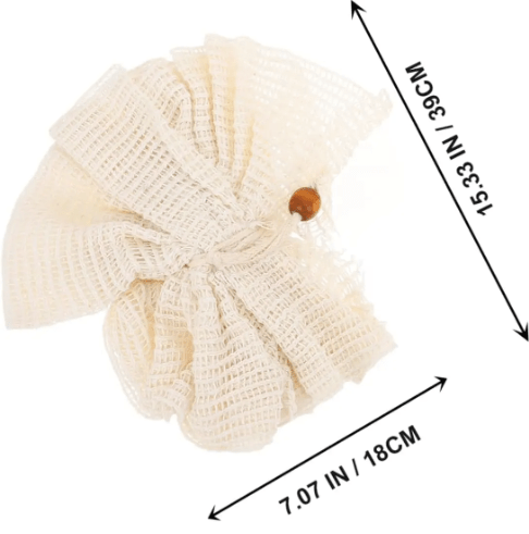 Mesh Shower Pouf