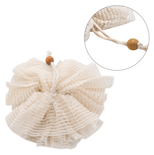Mesh Shower Pouf