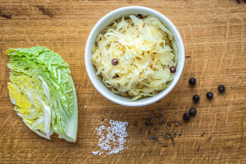 Organic Sauerkraut Caraway & Juniper Berry – Unpasteurised 475g Vegan