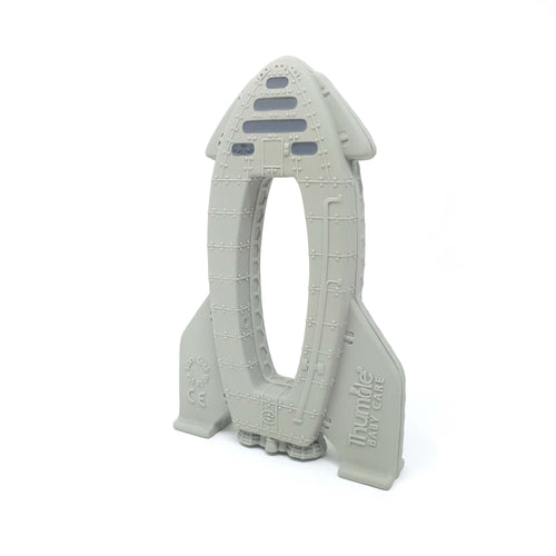 OrBITEr® Rocket - Natural Rubber Space Teether Baby Toy