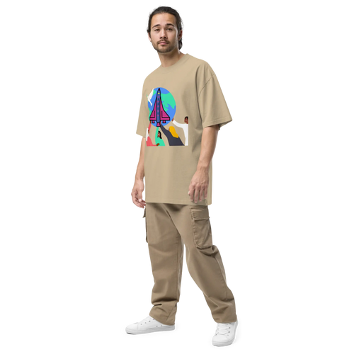 First Home Oversized faded t-shirt