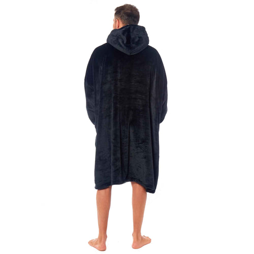 Daisy Dreamer Oversized Mens Hooded Blanket Sweatshirt With Sherpa Lining Cotton Rich Super Soft Everyday