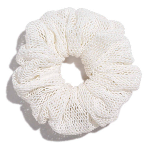 Oversized Plastic-Free Honeycomb Scrunchie – Organic Cotton