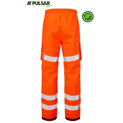 PULSAR® LIFE LFE907 GRS Waterproof Overtrouser Orange