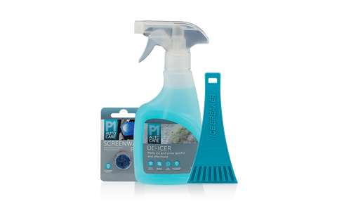 P1 Auto Care Winter Ice Essential Kit RRP £15.59