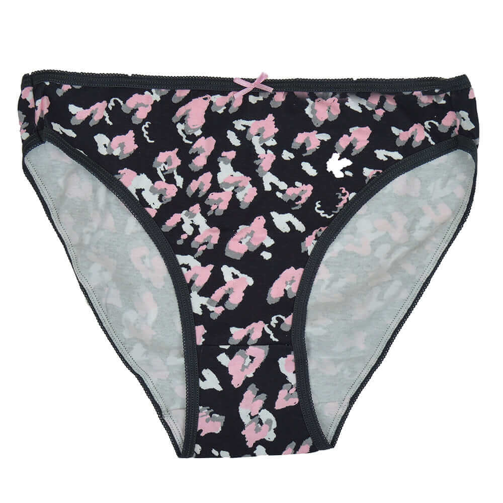 Daisy Dreamer Women's High Leg Cotton Briefs Pack Of 10 Assorted Colours Breathable