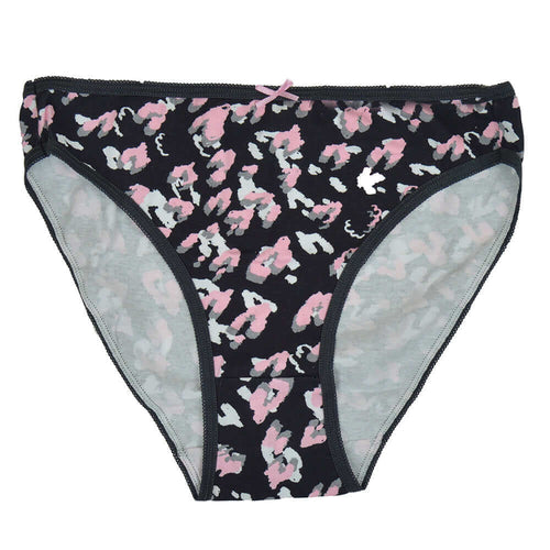 Daisy Dreamer Women's High Leg Cotton Briefs Pack Of 10 Assorted Colours Breathable