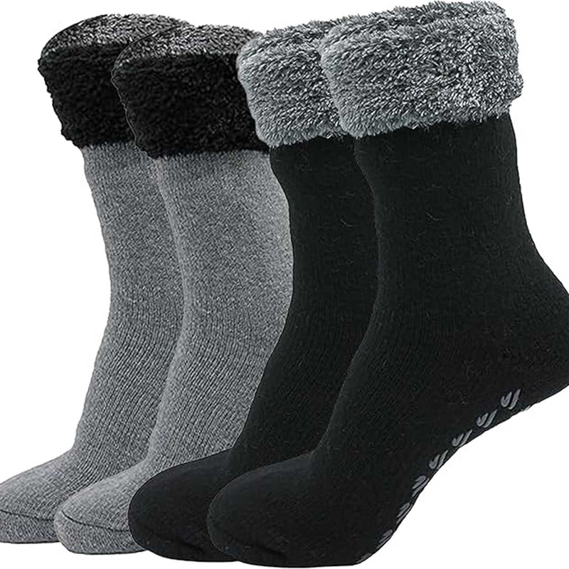 Sock Stack Feather Soft TOT Slipper Socks For Women Fleece Lined Indoor Cosy Winter UK 4-8
