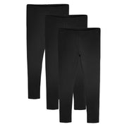 Heatwave Thermalwear Girls Thermal Fleece Leggings Pack Of 3 Warm Stretchable Winter
