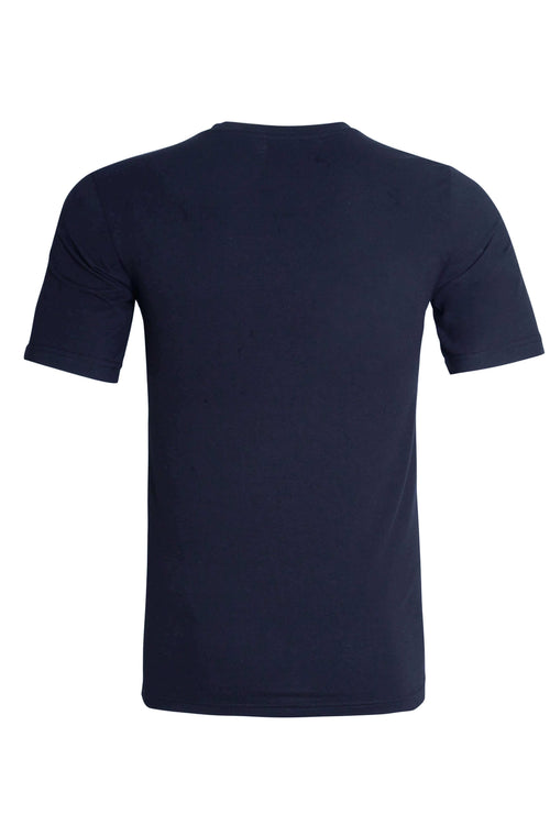 Sock Stack Men's Plain T-Shirts Pack Of 3 Short Sleeve Soft Breathable Cotton Blend