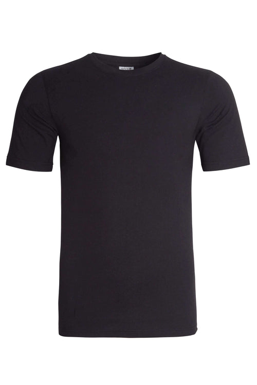 Sock Stack Men's Plain T-Shirts Pack Of 3 Short Sleeve Soft Breathable Cotton Blend