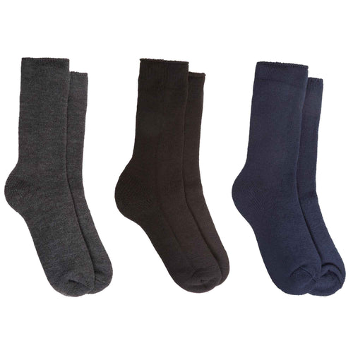 Heatwave Thermalwear Mens Thermal Boot Socks Pack Of 3 UK Sizes 6-11 Heavy Duty Brushed Base Layer Warmth