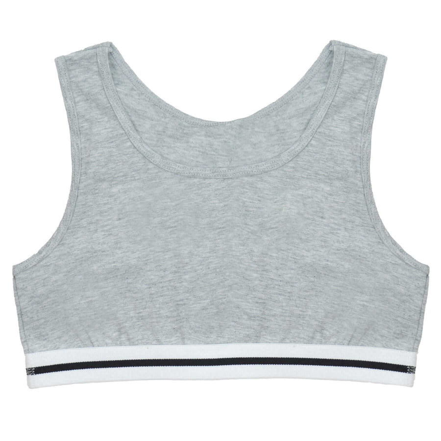 Daisy Dreamer Pack Of 4 Girls Racer Back Seamless Sports Bralettes Crop Top Training Bras