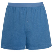 Sock Stack Men's Boxer Shorts Pack Of 6 Loose Fit Cotton-Blend Jersey With Button Fly