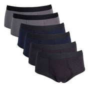 Sock Stack Mens Cotton Briefs MB0506 Pack Of 6 Soft Waistband Breathable Durable Everyday