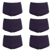 Sock Stack Pack Of 6 Mens Organic Cotton Y Front Underpants Breathable Moisture Wicking