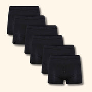 Sock Stack Mens Jersey Boxer Shorts Cotton Rich Button Fly Pack Of 6 Everyday Comfort