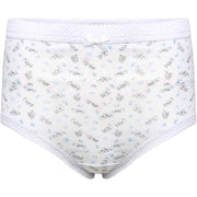 Sock Stack Pack Of 6 Womens 100% Cotton Maxi Briefs Full Coverage Breathable Everyday