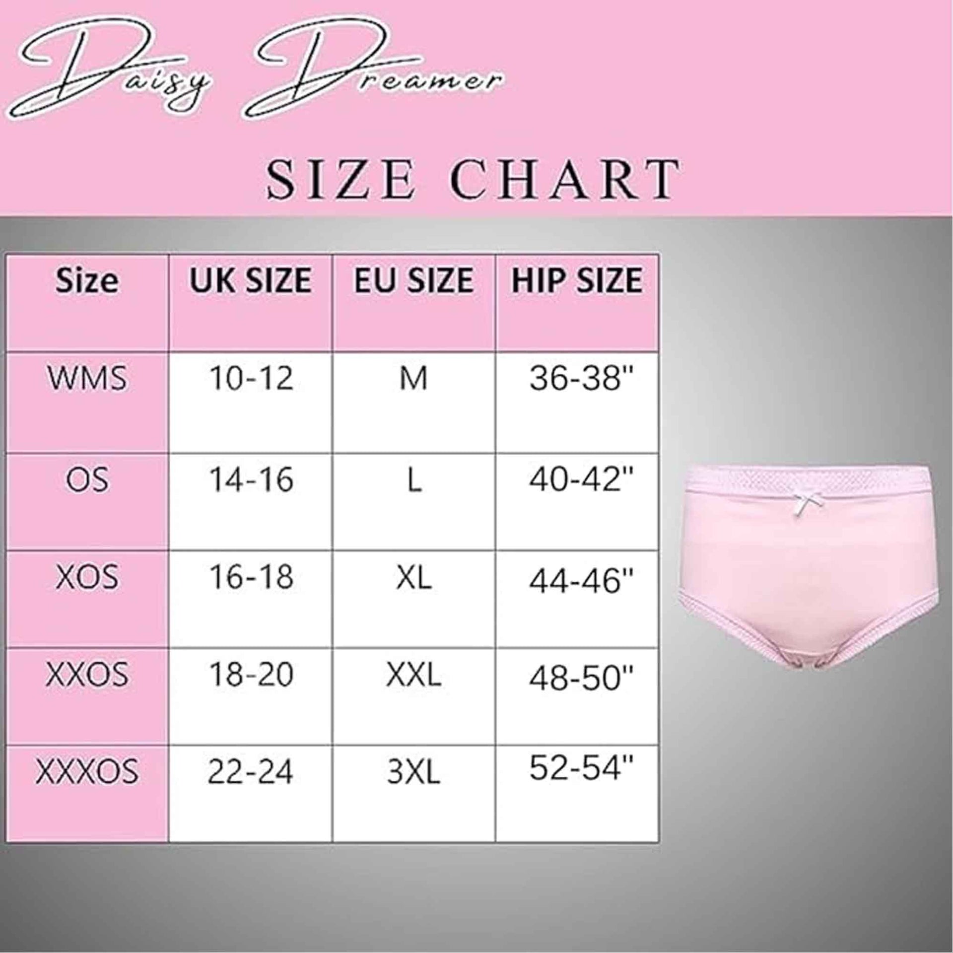 Sock Stack Pack Of 6 Womens 100% Cotton Maxi Briefs Full Coverage Breathable Everyday