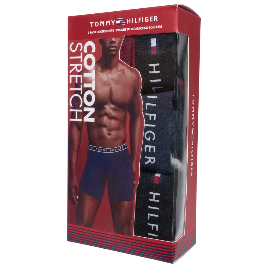 Tommy Hilfiger 3 Pack Cotton Stretch Boxer Briefs