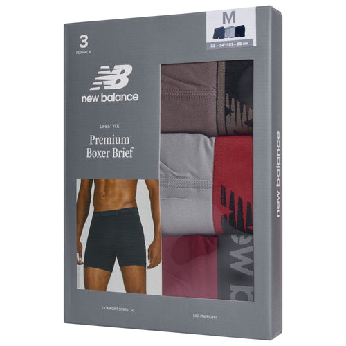 New Balance 3 Pack Premium Boxer Briefs
